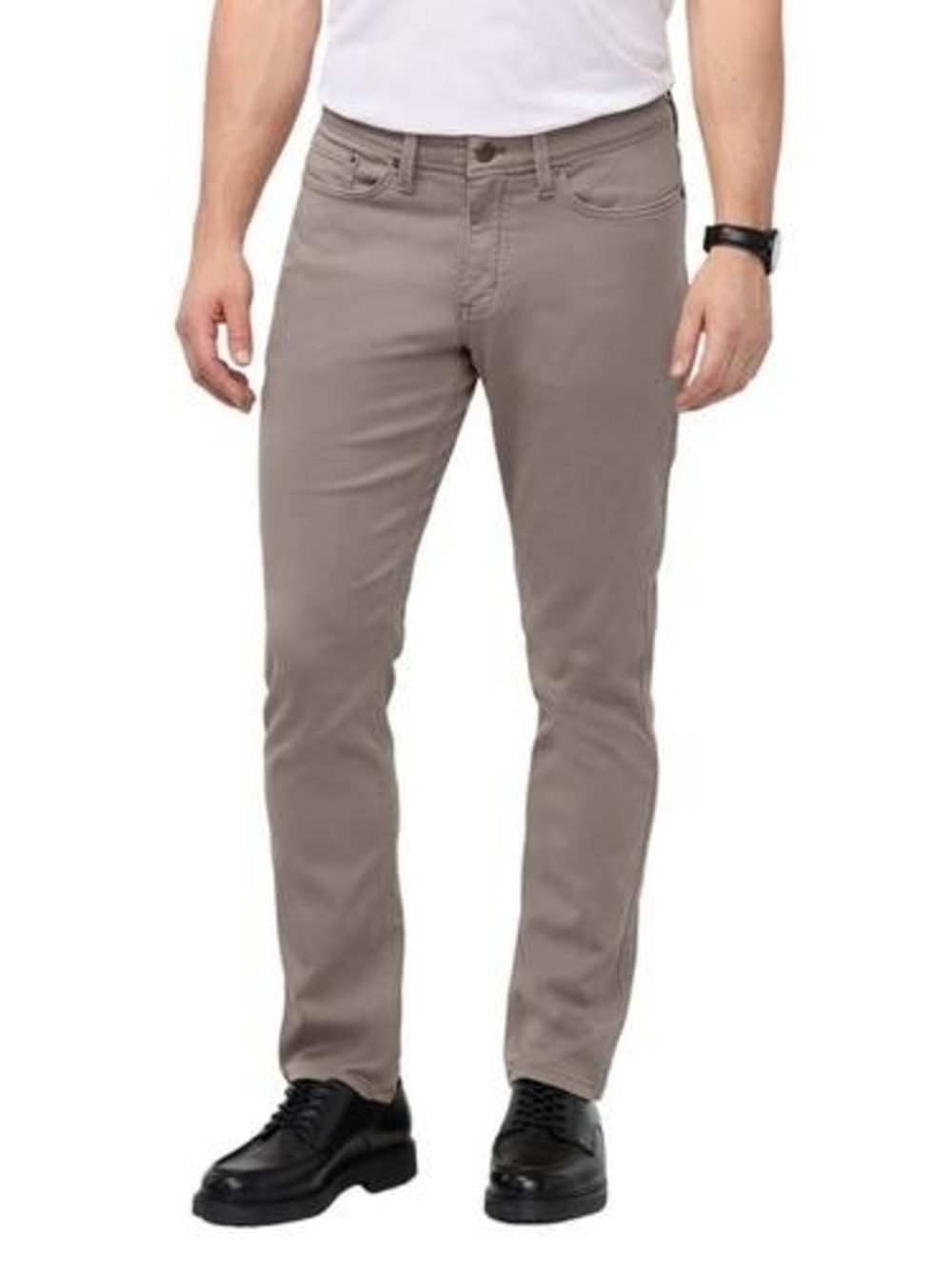 Slim Stretch Men's Pants in Taupe